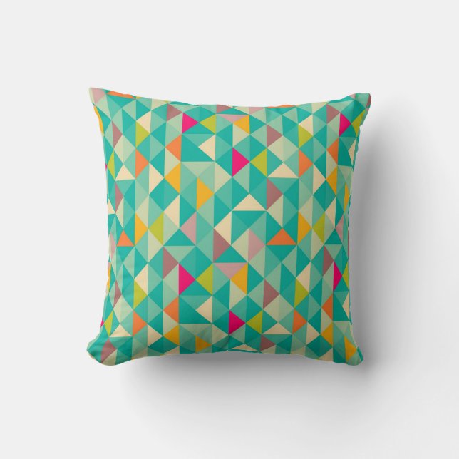 Coussin Motif de triangles (Recto)