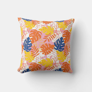Coussin Motif de vibrations tropicales
