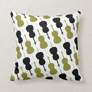 Coussin Motif de violoncelle