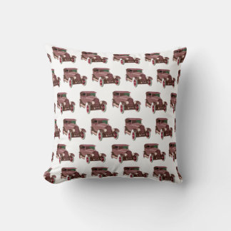 Coussin Motif de voiture classique #4 @ Garysrétrogarage