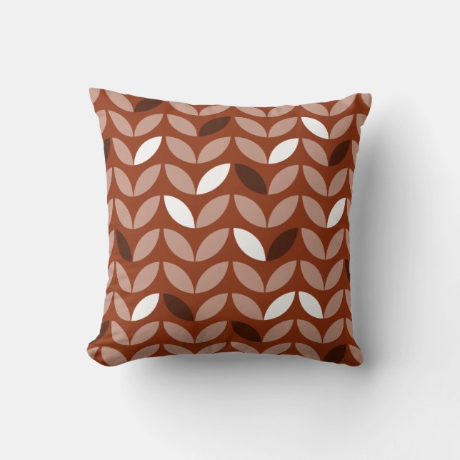 Coussin Motif décoratif d'abrégé sur personnalisable (Recto)