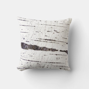 Coussin Motif d'écorce de bouleau