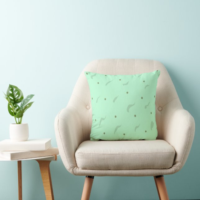 Coussin Motif d'éléments géométriques (Chaise)