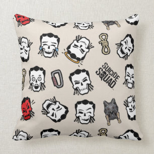 Coussin Motif d'Emoji de noeud coulant du peloton   de