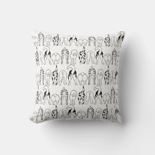 Coussin Motif des boutons de chien