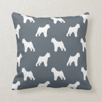 Motif des silhouettes du Griffon de Bruxelles