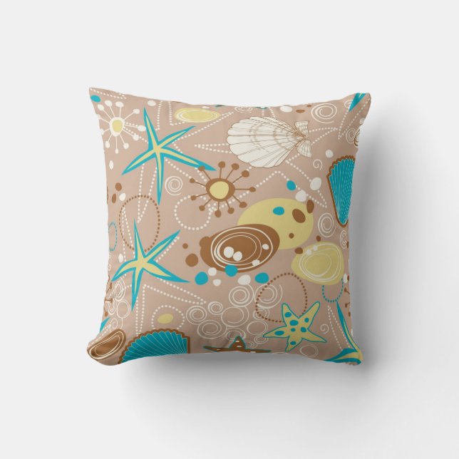 Coussin Motif d'été (Recto)