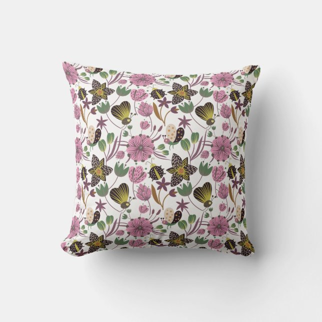 Coussin Motif d'été (Recto)