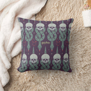Coussin Motif d'icône géométrique de la Marque des Ténèbre