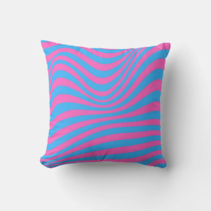 Coussin Motif d'illusion optique vague