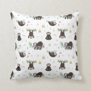 Coussin Motif doux somnolent de paresse