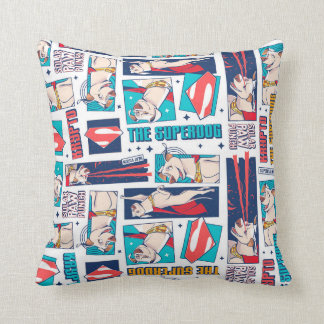 Coussin Motif du panneau de dessin Krypto