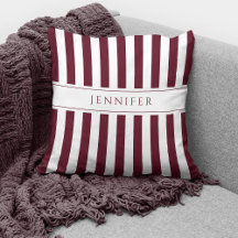 Motif élégant de rayures bordeaux