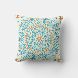 Coussin Motif en carreaux céramiques Abstraits