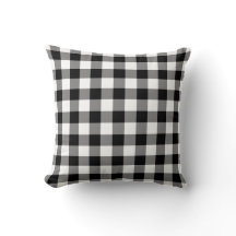 Motif En vichy noir et blanc