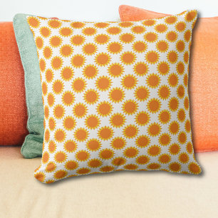 Coussin Motif Ensoleillé
