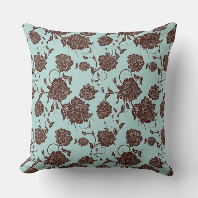 Coussin Motif floral (Recto)