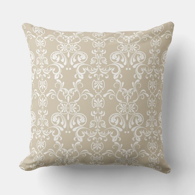 Coussin Motif floral (Recto)