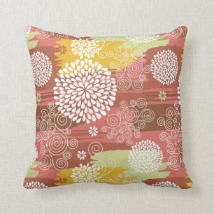 Coussin Motif floral 2