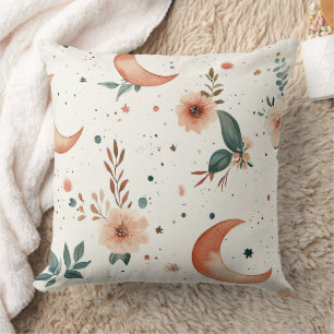 Coussin Motif floral céleste (2)