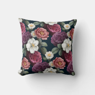 Coussin Motif Floral Classé Jeu d'oreiller