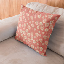 Motif floral de marguerite blanche Nom personnalis