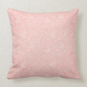 Coussin Motif floral décoratif