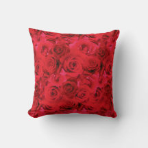 Motif Floral Répétitif | Motif de Roses Rouges