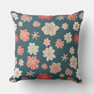 Coussin Motif floral sans couture