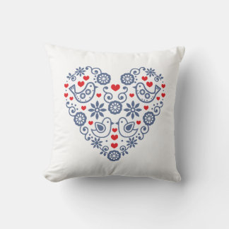 Coussin Motif folklorique slovaque