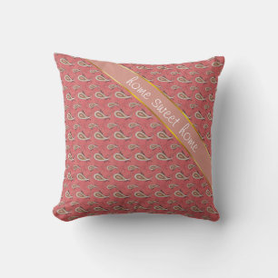 Coussin Motif Foxglove Petal Paisley