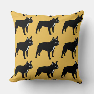 Coussin Motif français de Bulldog