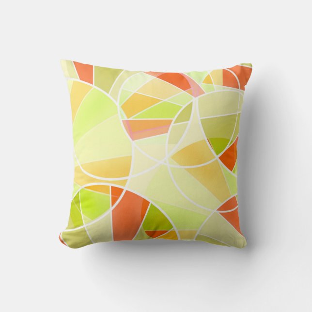 Coussin motif géométrique Abstrait (Recto)