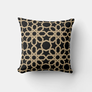 Coussin Motif géométrique arabe islamique Conception Abstr