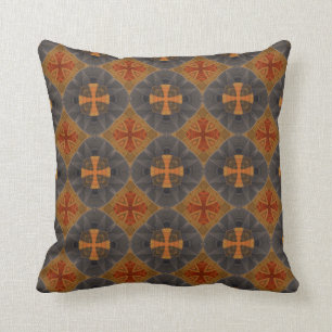 Coussin Motif géométrique Cruciforme