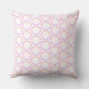 Coussin Motif géométrique Ipanema clair