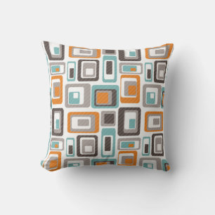 Coussin Motif géométrique lumineux.