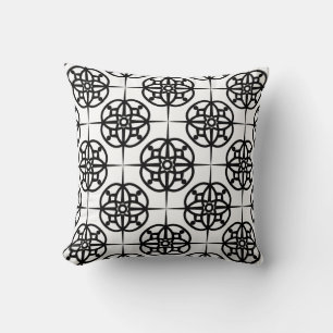 Coussin Motif géométrique Vibe rétro classique