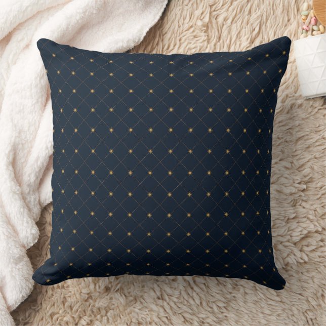 Coussin Motif Gold Diamond (Couverture)