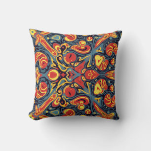 Coussin motif graphique