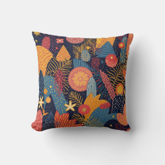 Coussin motif graphique