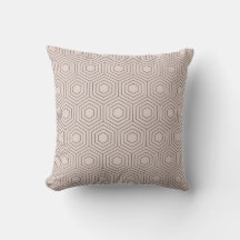 Motif Hexagon géométrique | Gris