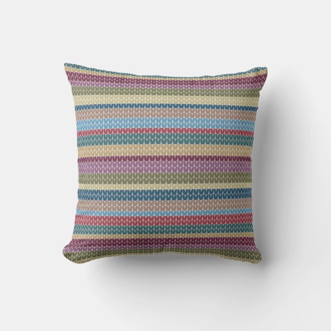 Coussin Motif Knit (Recto)