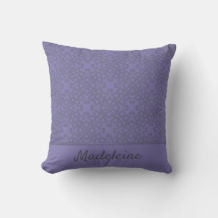 Coussin Motif lavande personnalisé
