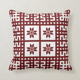 Coussin Motif letton traditionnel Auseklis