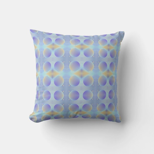 Coussin Motif Light Pastel Bubbles (Recto)