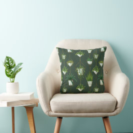 Coussin Motif ménager à accrochage géométrique