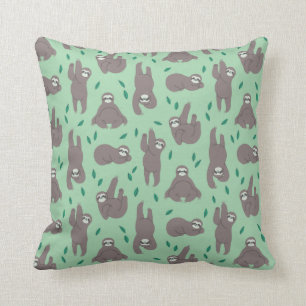 Coussin Motif mignon de paresse