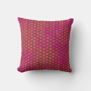 Coussin Motif mis en rouleau de cadres