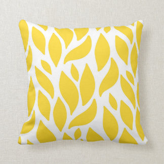 Coussin Motif moderne décoratif jaune vibrant 10